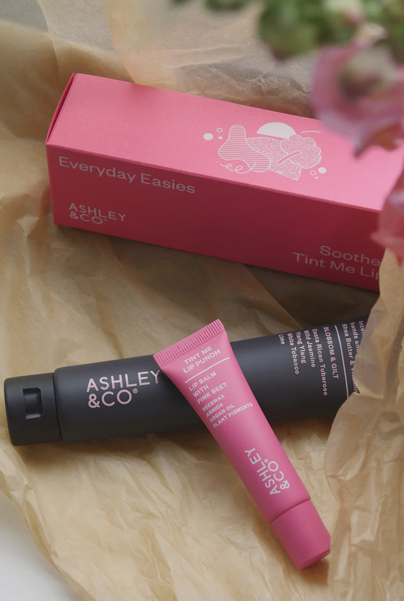 Ashley Co Everyday Easies - Soothe Tube Blossom & Pink Lip Punch