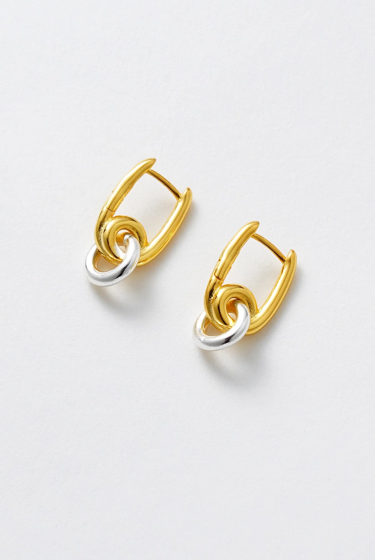 ZAFINO Evie Essential Earrings - Gold Silver 7352