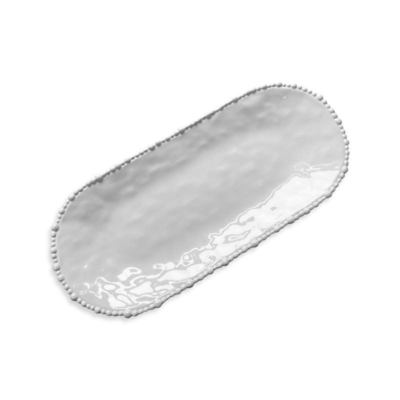 Melamine Pearl Platter 53cm - Le Forge
