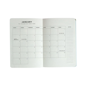 Frank 2024 Planner - Daily Picnic Blue