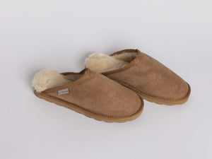 AUSKIN Sheepskin Scuff A30 Slipper - Walnut