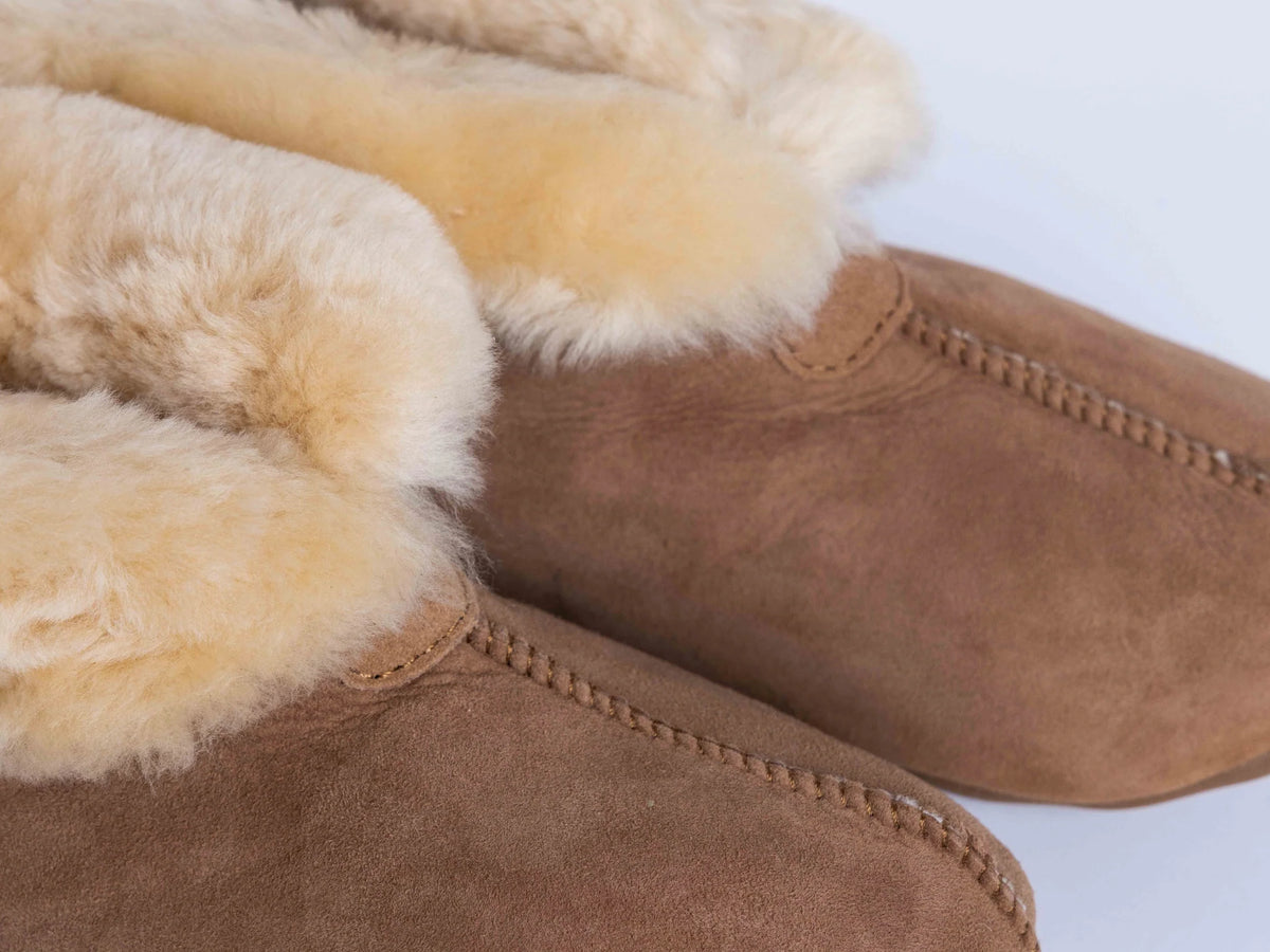 AUSKIN Sheepskin Slipper 7023 - Walnut