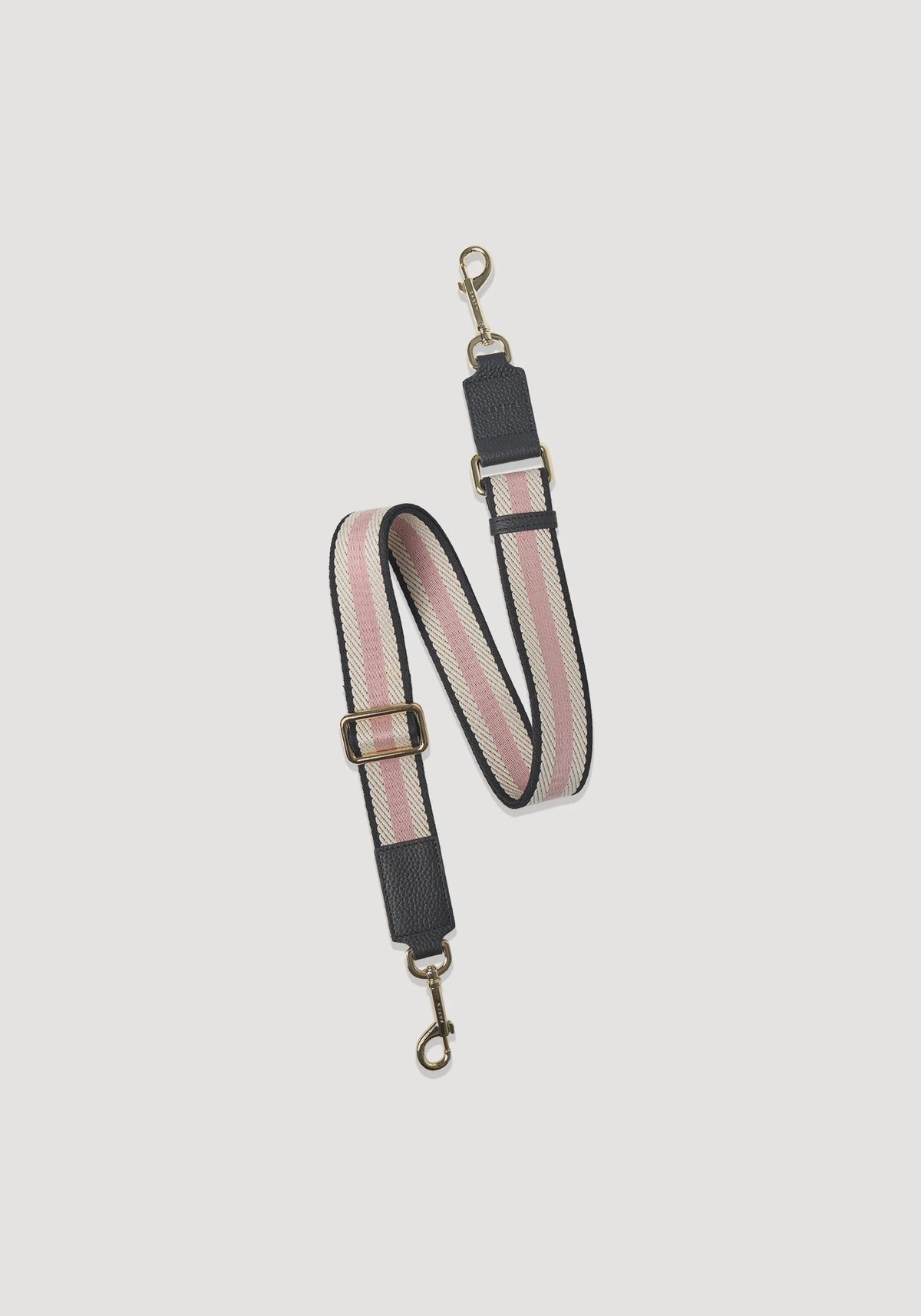 SABEN SS26 Feature Strap Webbing - Black + Rosewater + White