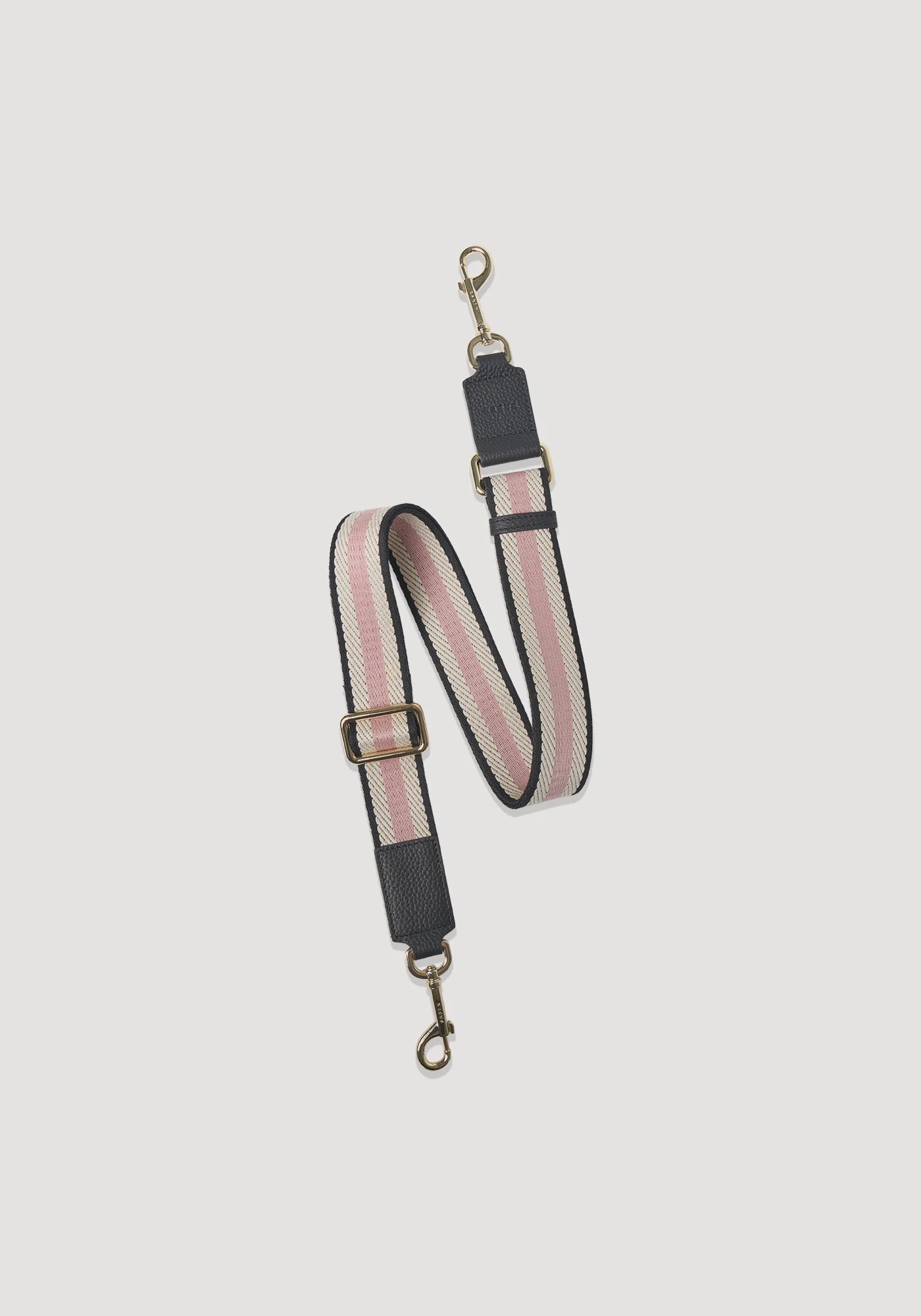 SABEN SS26 Feature Strap Webbing - Black + Rosewater + White