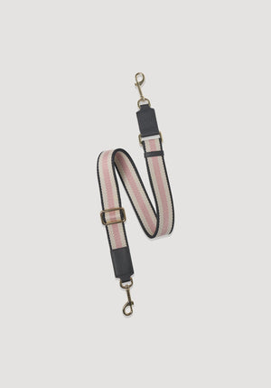 SABEN SS26 Feature Strap Webbing - Black + Rosewater + White