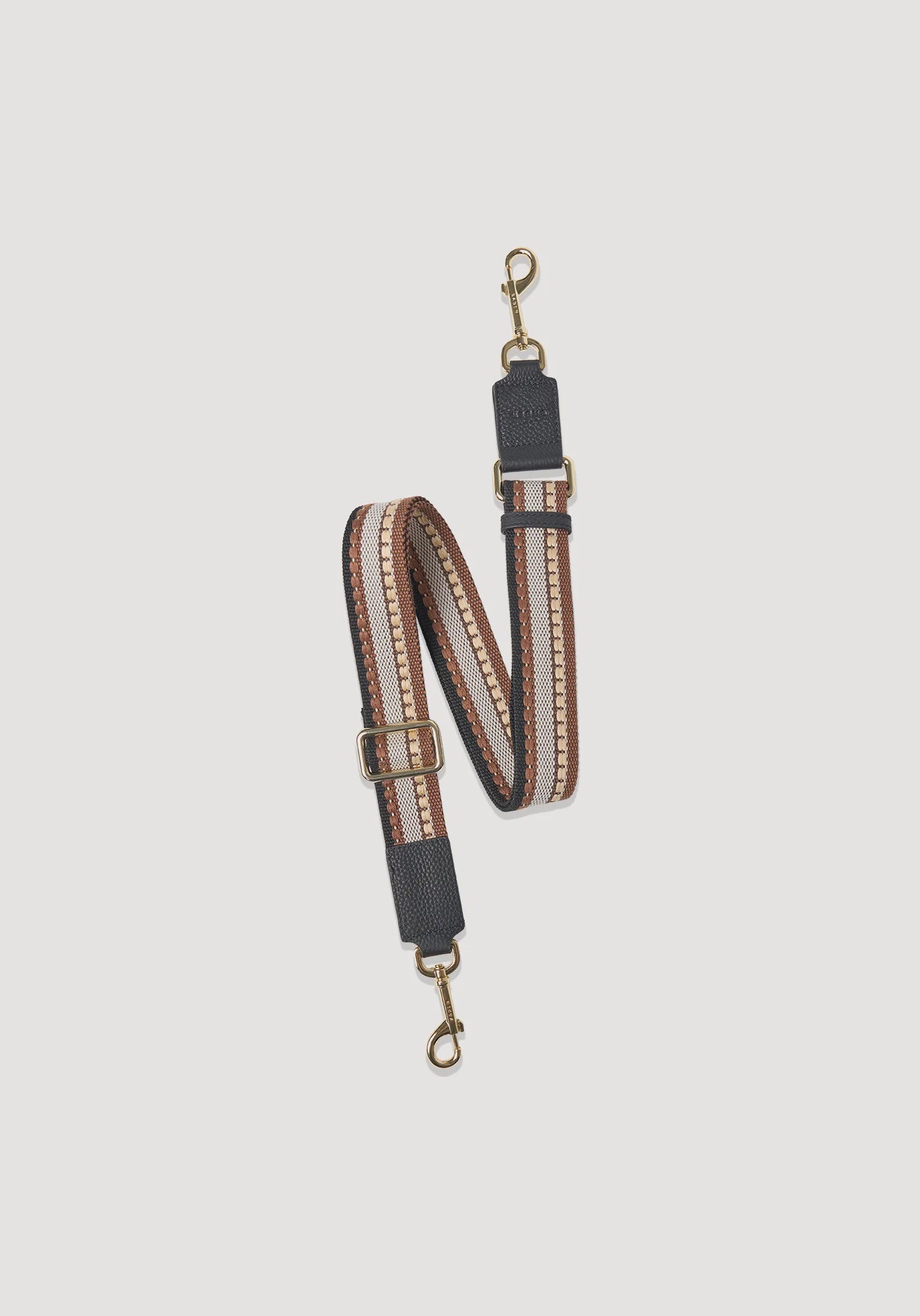 Saben Feature Strap Webbing - Multi Tan