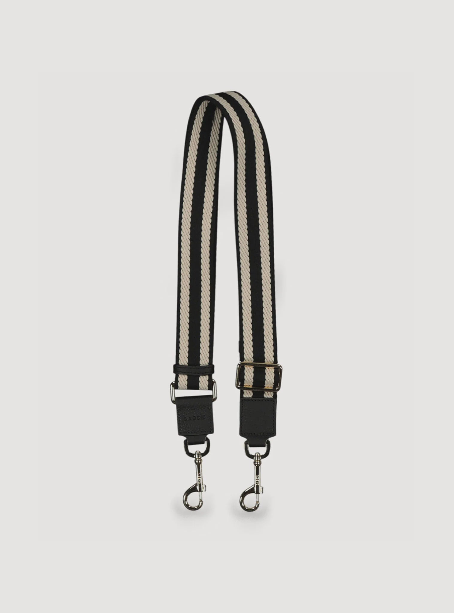 Feature Strap - Webbing Black & White