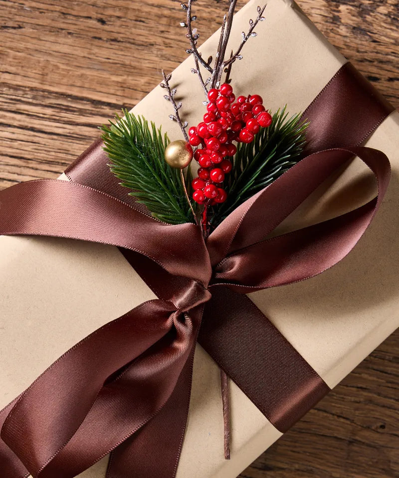 French Country Collections Festive Sprig Pick set of 4