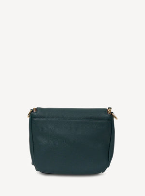 SABEN Fifi Crossbody - Hunter Green Leather Bag
