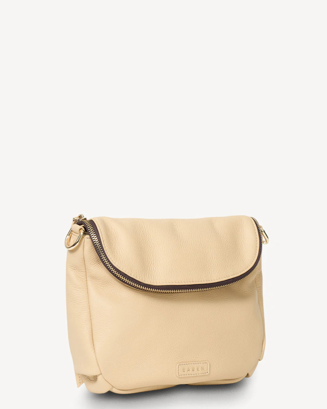 Saben Fifi Crossbody - Raffia Beige crossbody bag