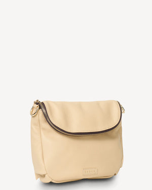 Saben Fifi Crossbody - Raffia Beige crossbody bag
