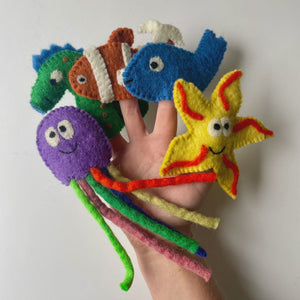 Finger Puppets - Ocean Creatures