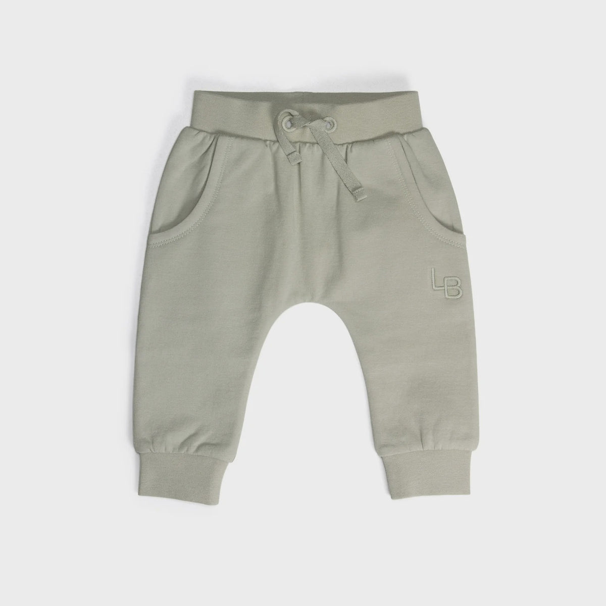 Dimples Fleece Jogger Pants - Sage