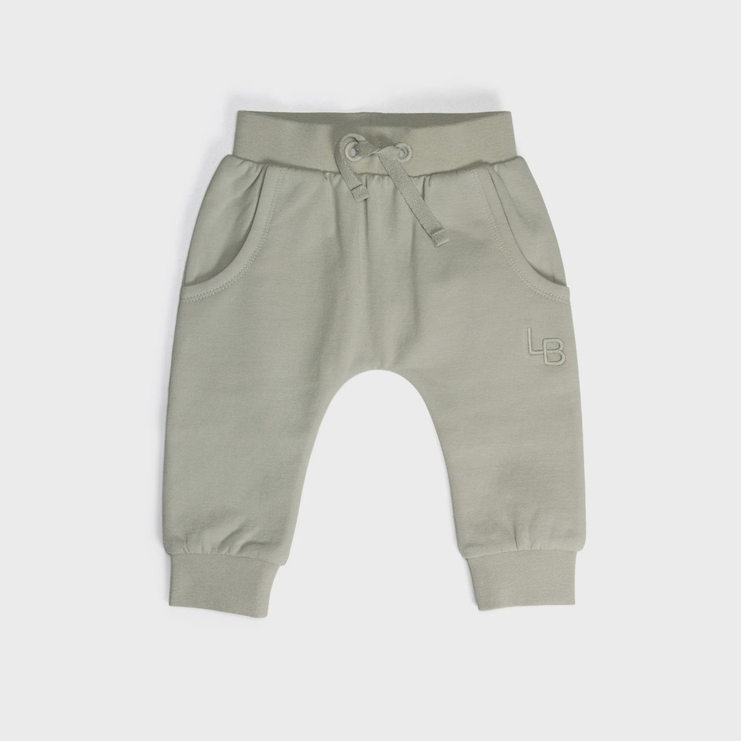Dimples Fleece Jogger Pants - Sage