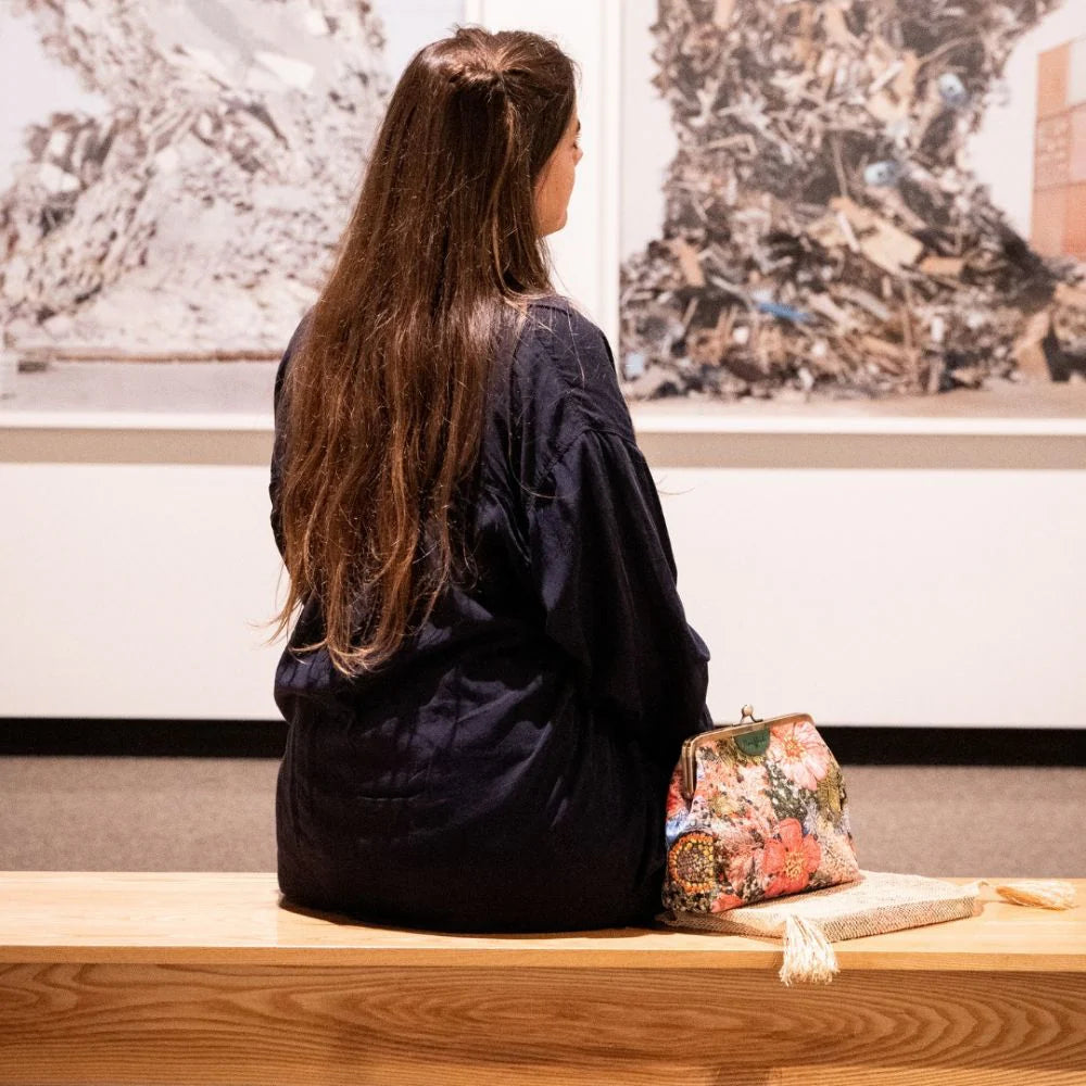 Fleur Woods Large Clutch - Bella