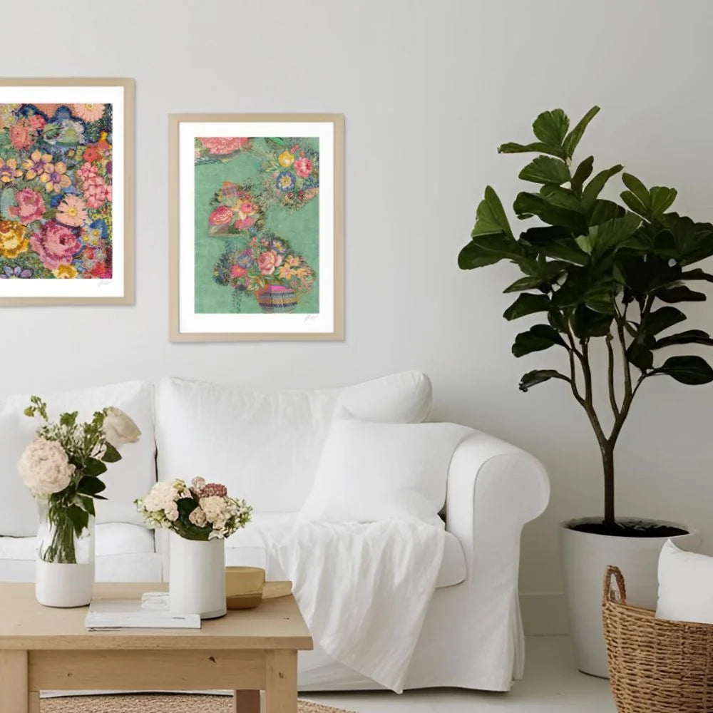 Fleur Woods A3 Wall Art Print - Garden Wanderings