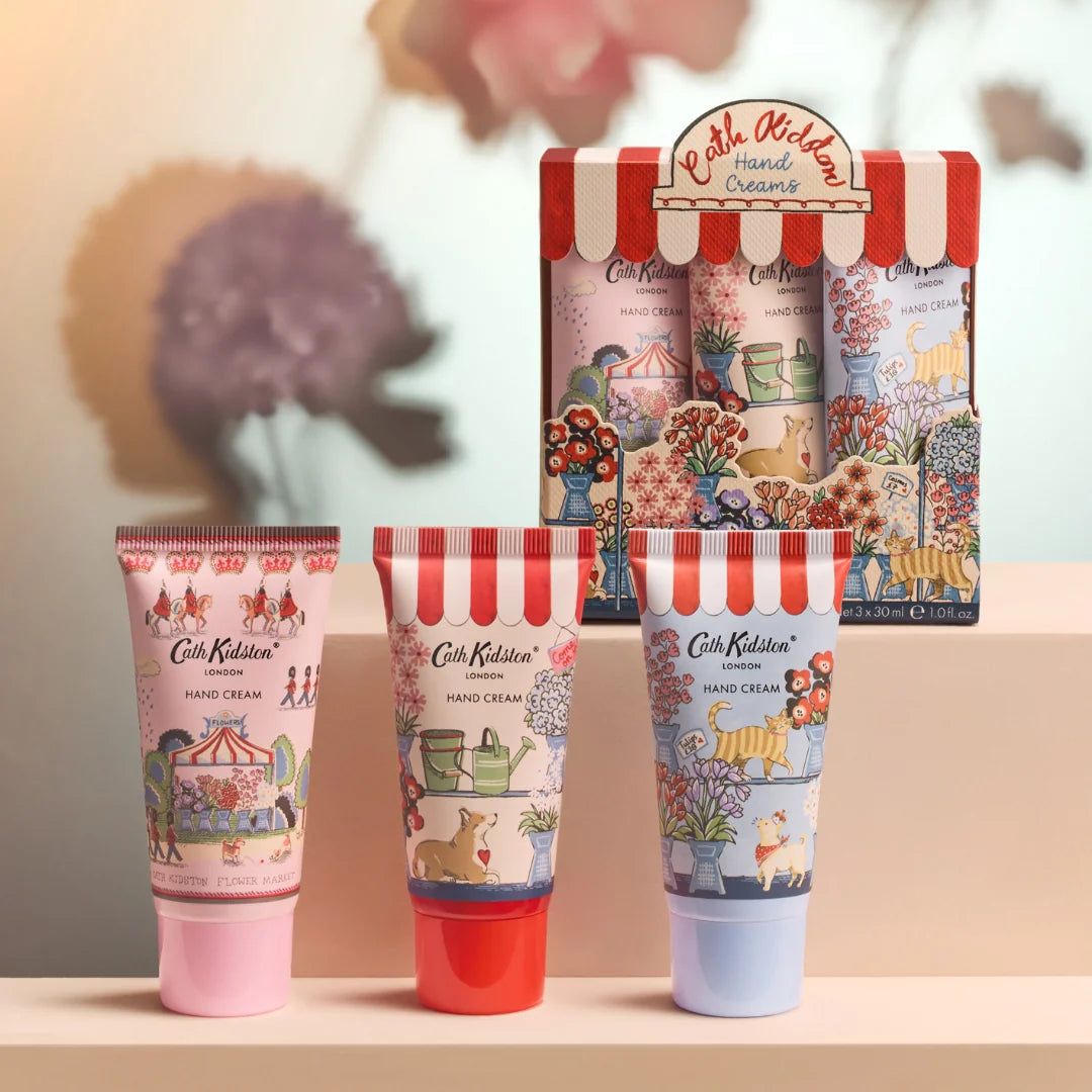 Cath Kidston Flower Market Hand Cream Trio 3x30ml