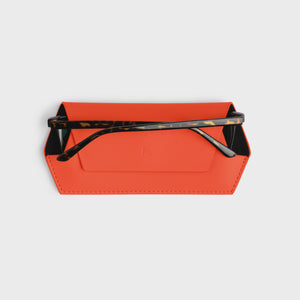 Fox & Leo Glasses Case - Ginger orange