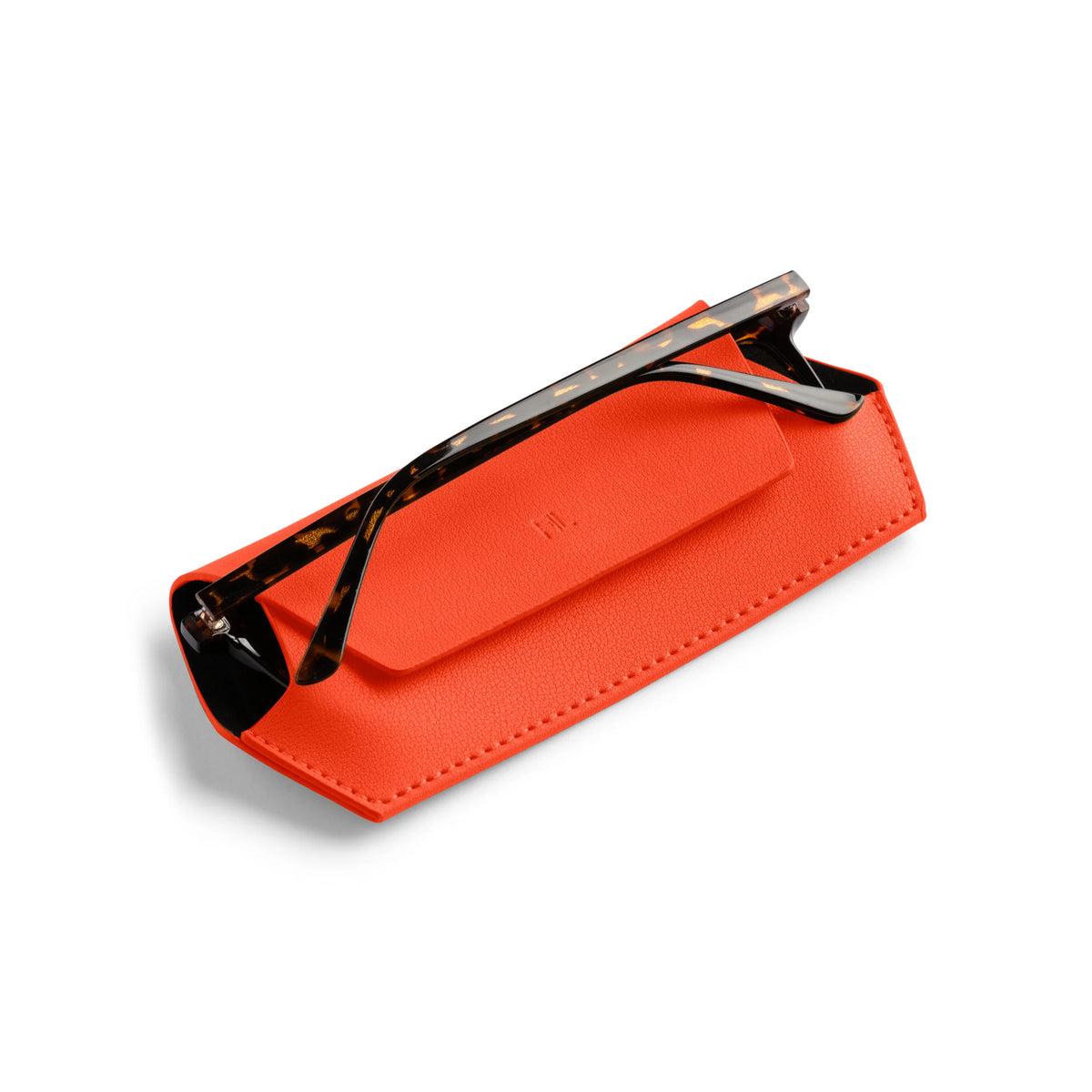 Fox & Leo Glasses Case - Ginger orange