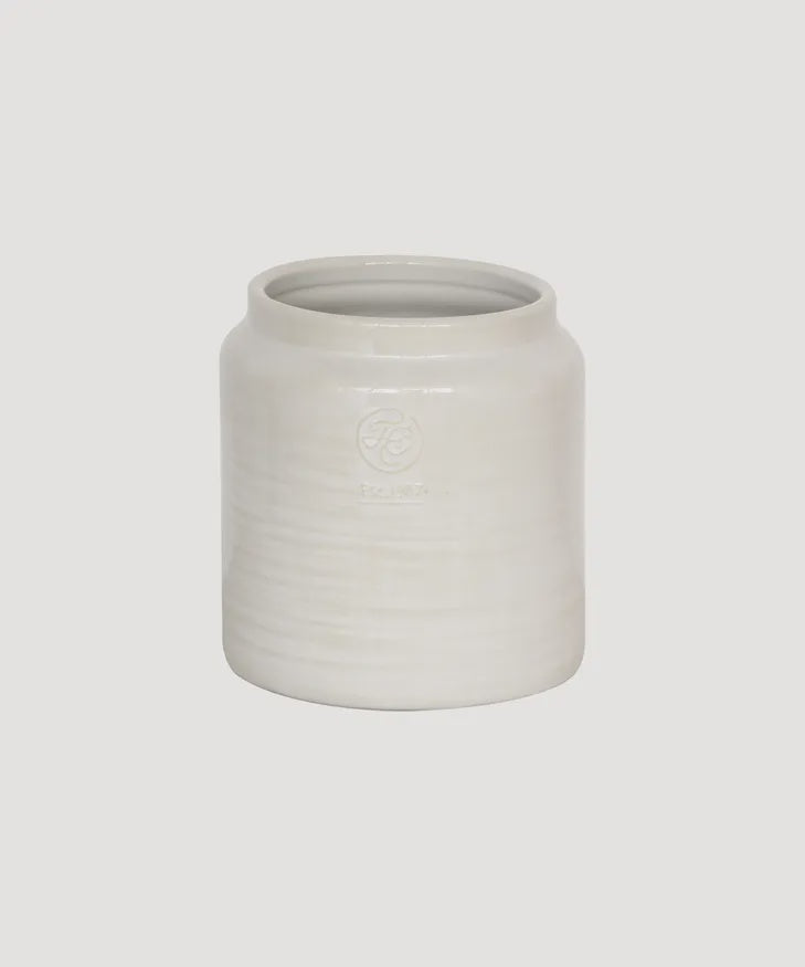 Franco Rustic White Utensil Holder Small