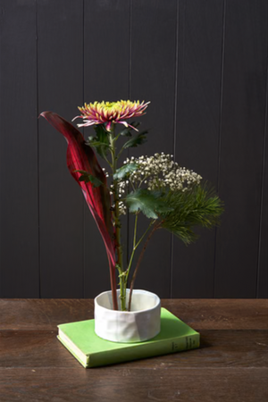 Fuji Japanese flower arranging bowl