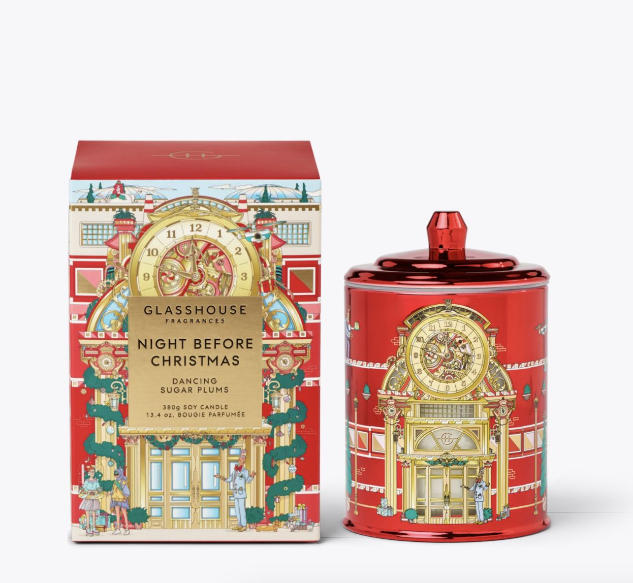 Glasshouse Christmas Candle 380g - Night Before Christmas