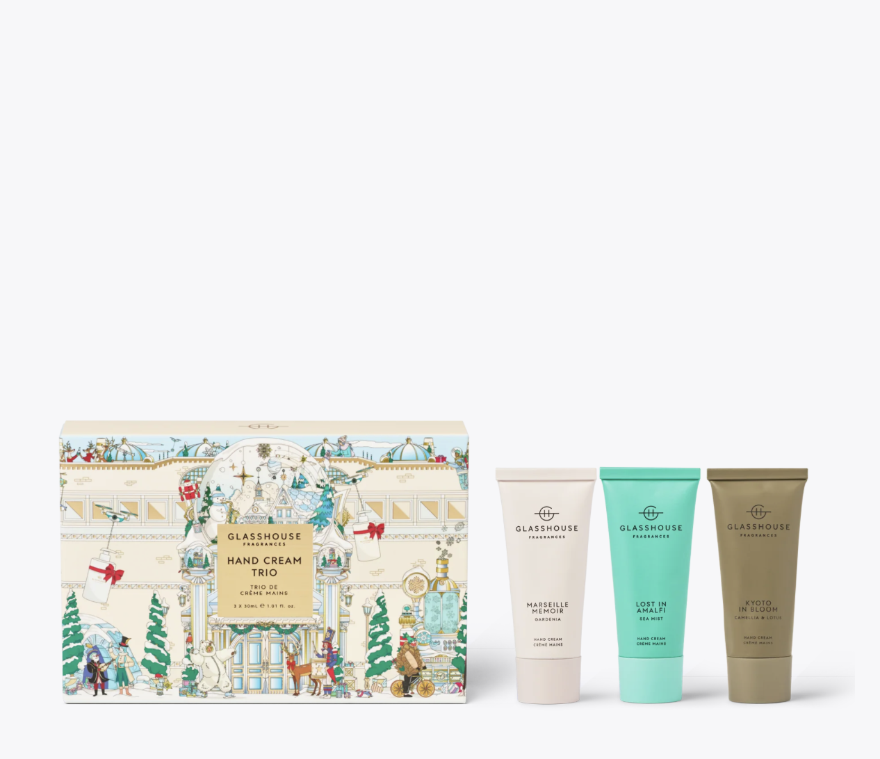 Glasshouse hand cream trio GFX25 Hand Cream Trio Gift Set