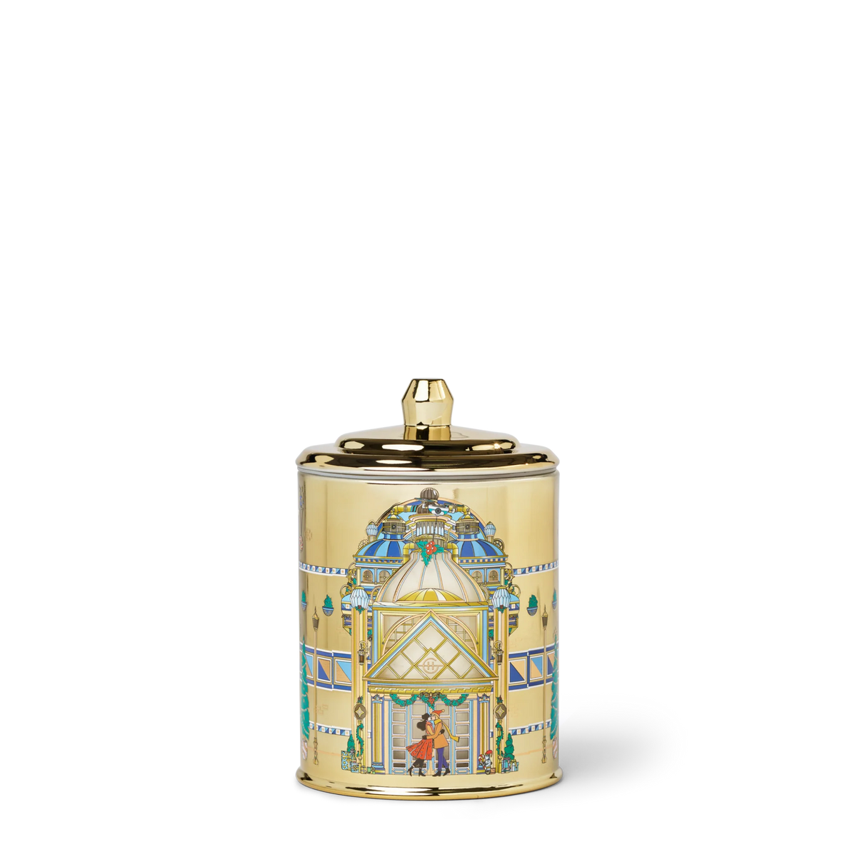 Glasshouse Christmas Candle 380g - Under The Mistletoe