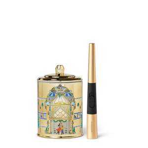 Glasshouse Fragrances Midnight in Milan 380g Candle & Arc Wand Lighter Gift Set