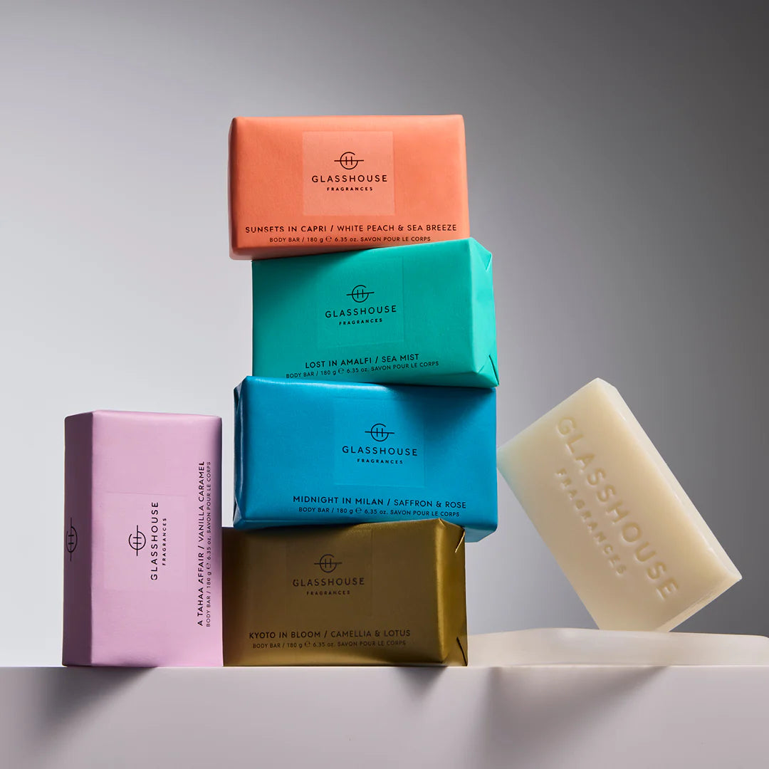 Glasshouse Fragrances soap bar Body Bar 180g