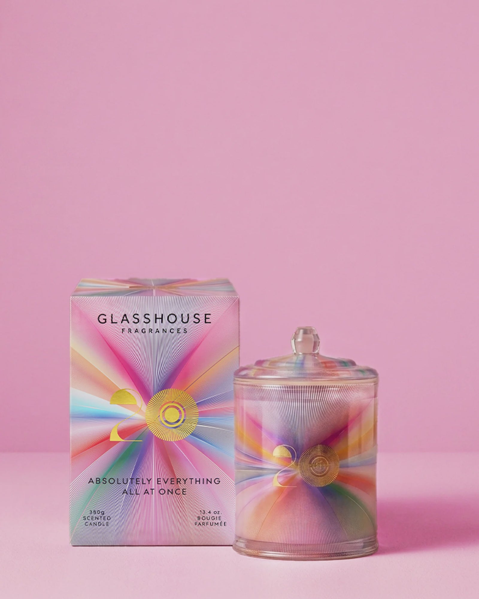 Glasshouse Fragrance GF 20 Year Anniversary Candle - ABSOLUTELY EVERYTHING ALL AT ONCE