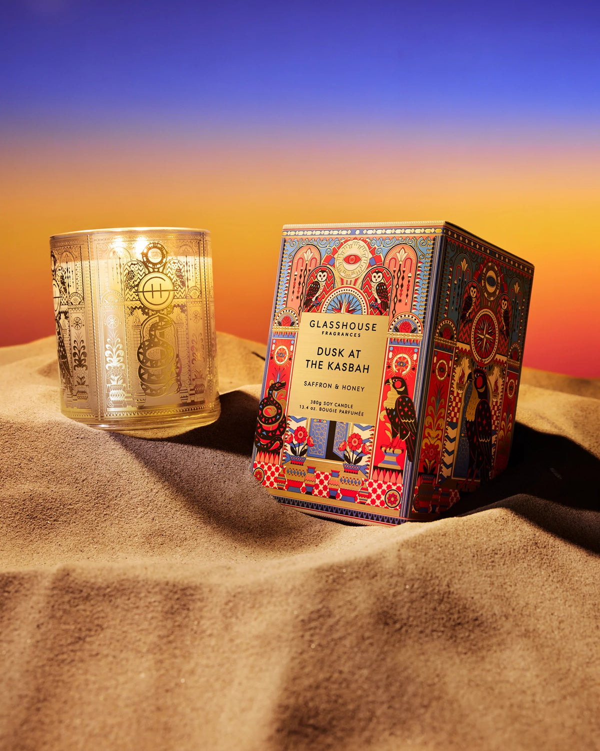 Glasshouse GF 380g Candle - Dusk at the Kasbah 2026