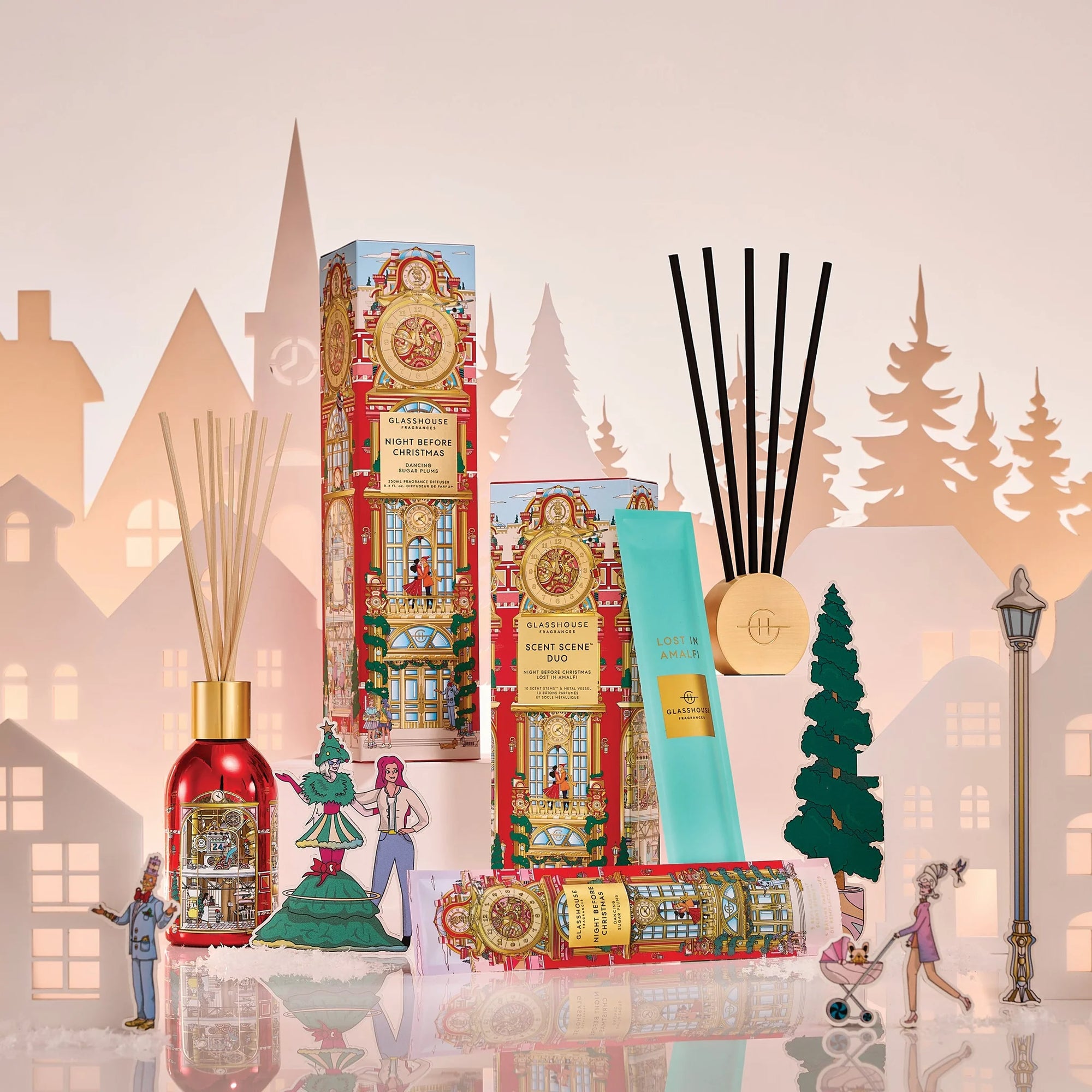 Glasshouse Christmas Fragrance Diffuser 250mL