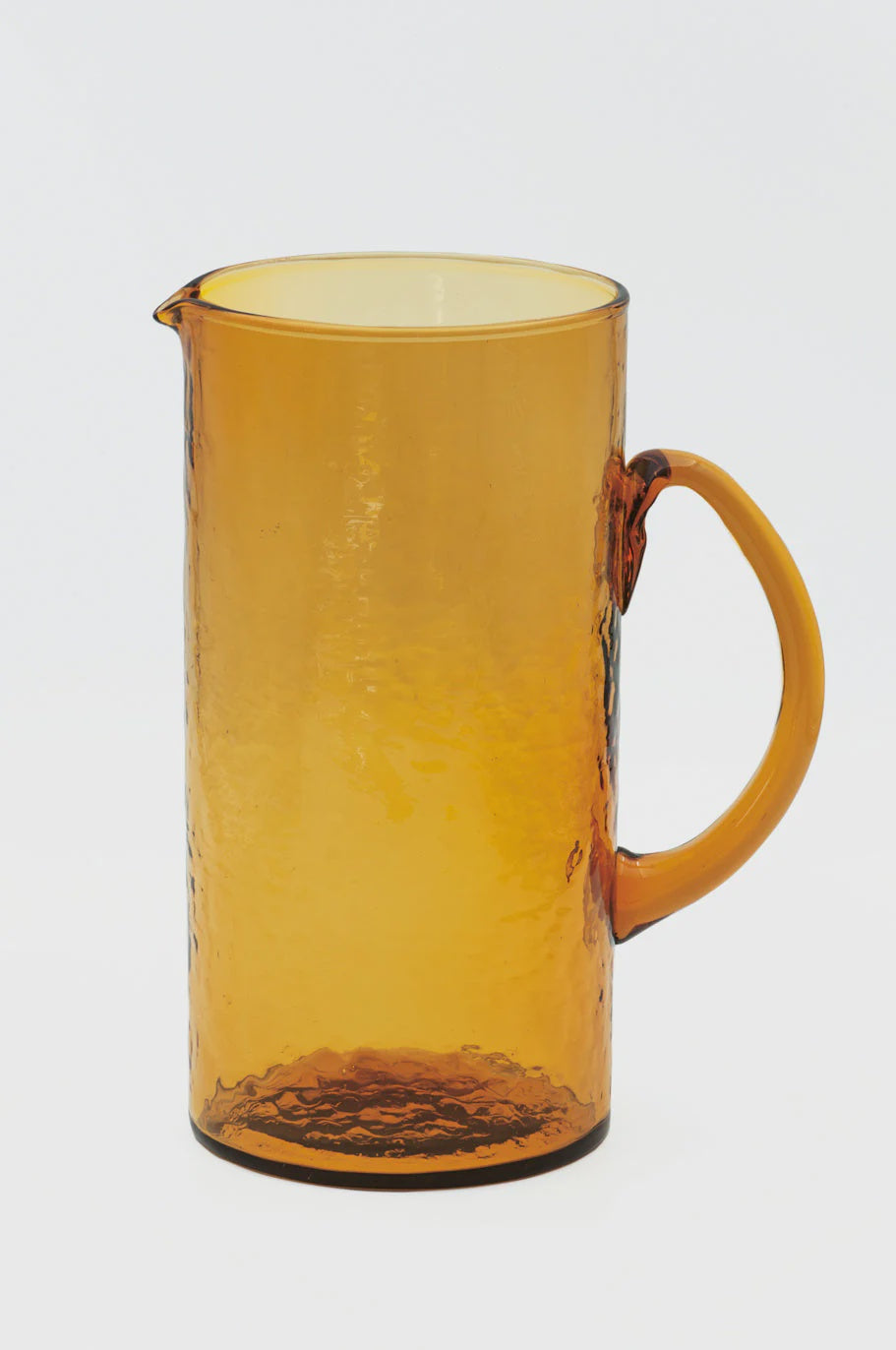 Bianca Lorenne GLASS JUG - AMBER