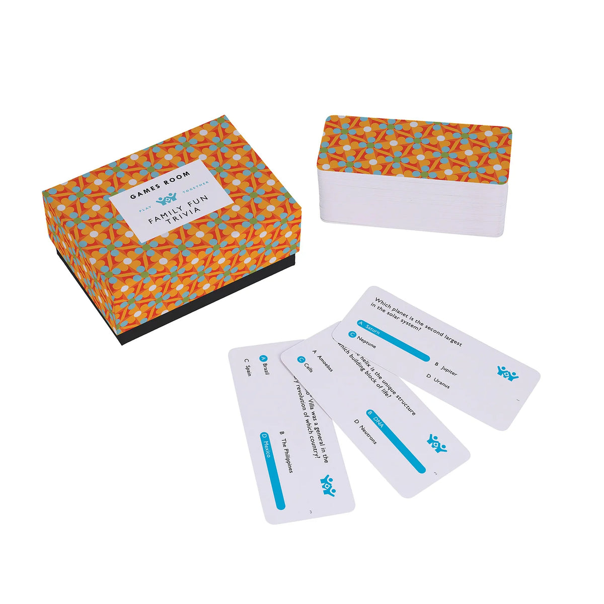 Games Room Family Fun Trivia Multi-Coloured