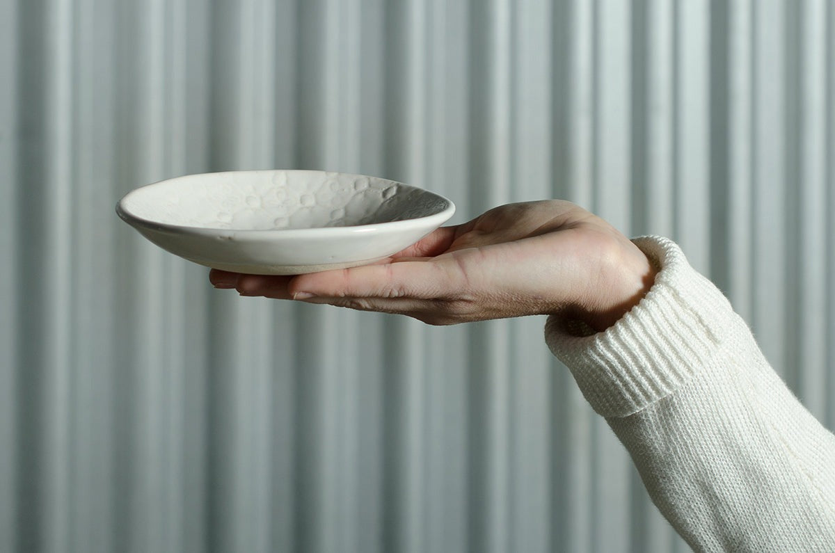 Wonki Ware Salsa Dish - Grey Wash