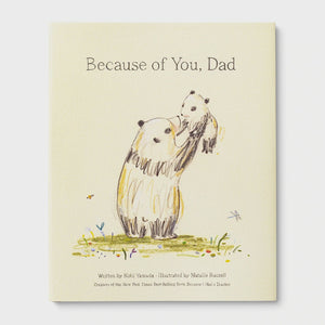 Father's Day Gift Book - Because of You, Dad