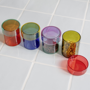 REMEMBER Glass Jar Set of 4 - Cosima