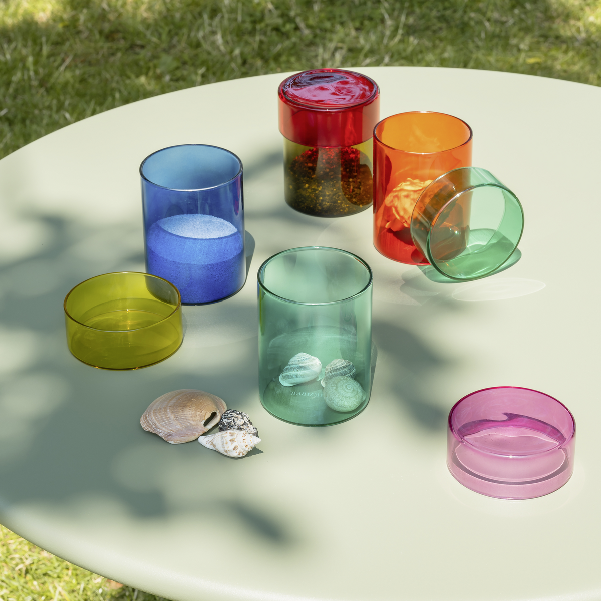 REMEMBER Glass Jar Set of 4 - Cosima