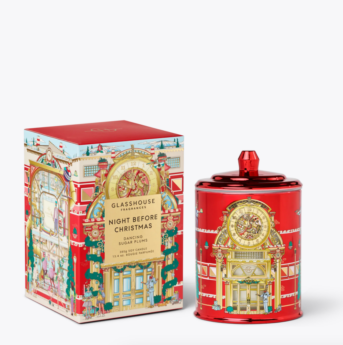 Glasshouse Christmas Candle 380g - Night Before Christmas