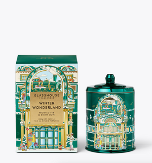 Glasshouse Fragrances GF Christmas Candle 380g - Winter Wonderland