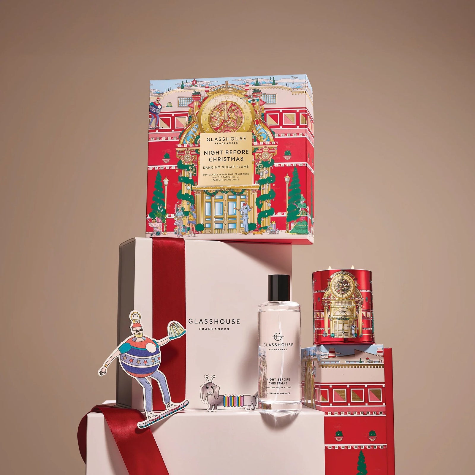 Glasshouse Fragrances 'Night Before Christmas' Interior Fragrance Gift Set