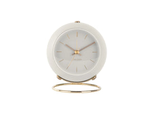 KARLSSON Globe Alarm Clock - White