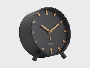 KARLSSON Grace Alarm Clock Black