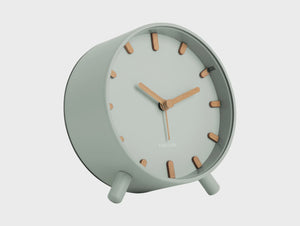 KARLSSON Grace Alarm Clock Grayed Jade