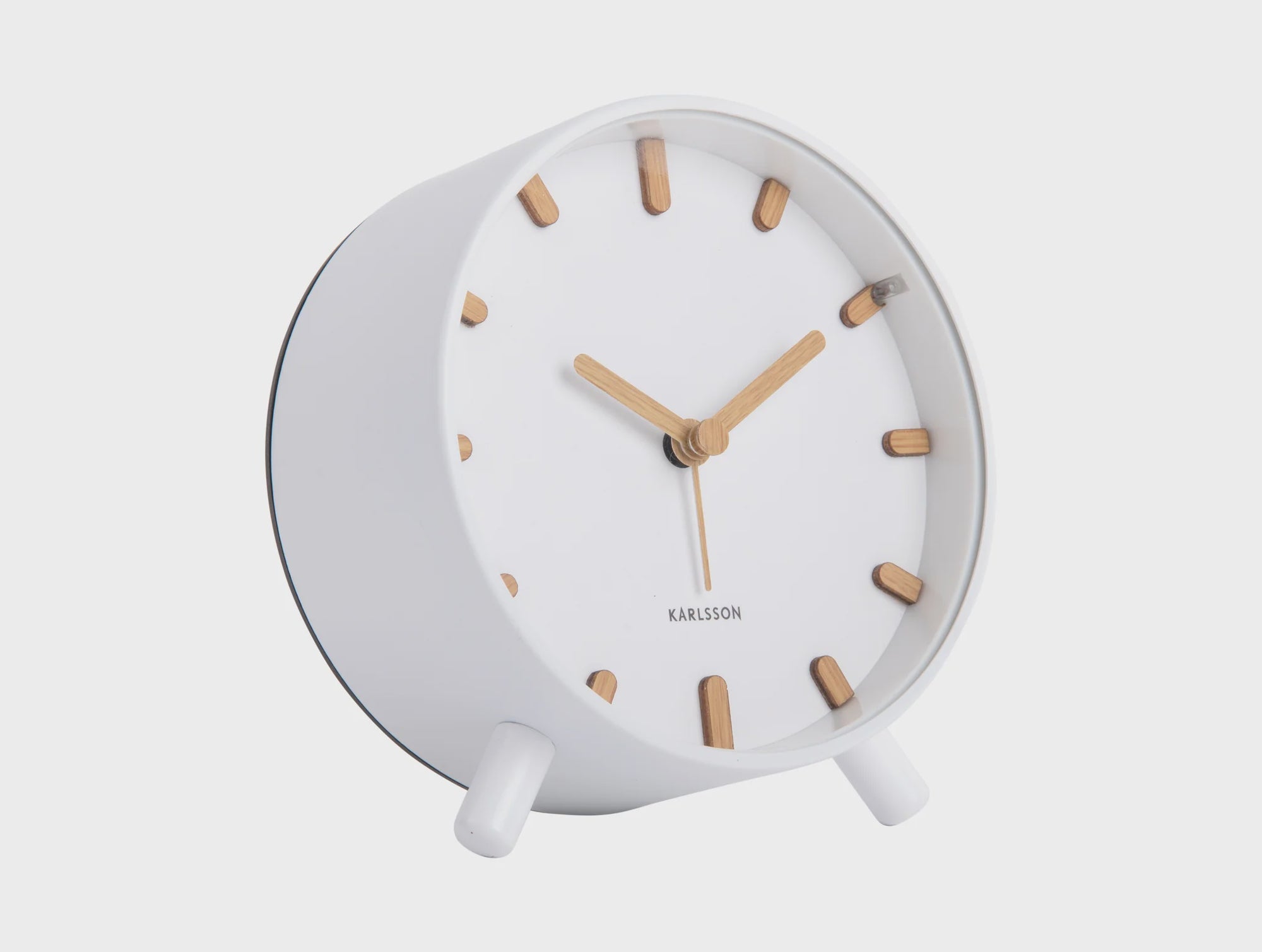 KARLSSON Grace Alarm Clock - White