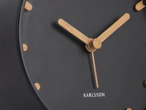 KARLSSON Grace Alarm Clock Black