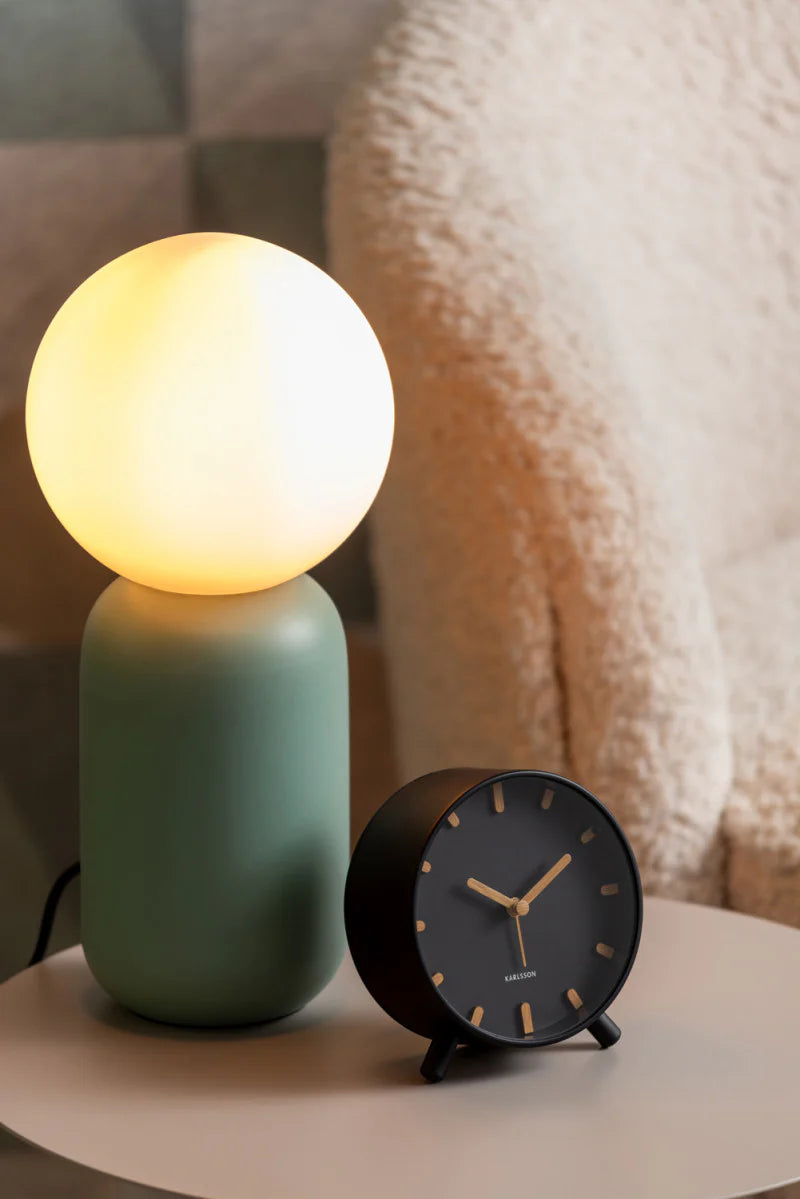 KARLSSON Grace Alarm Clock Black