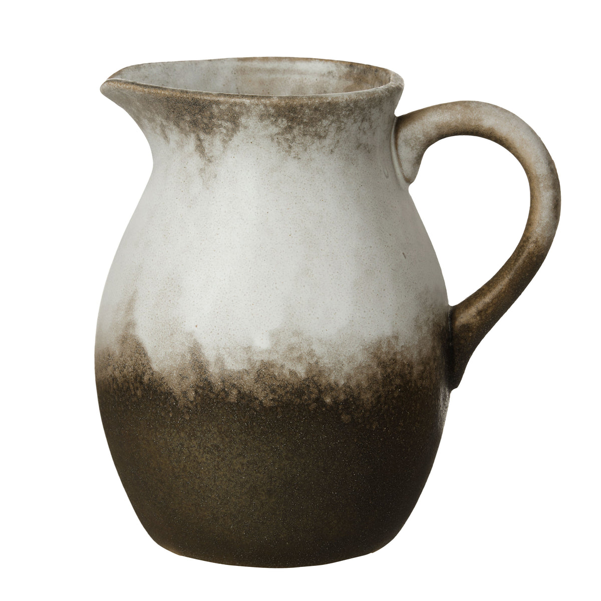  Grand Designs Dusk Stoneware Jug 1.5L Cream & Brown 13.1x17.5x18cm