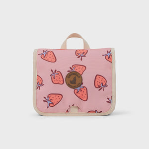 CRYWOLF HANGING TOILETRY BAG Strawberry Splash